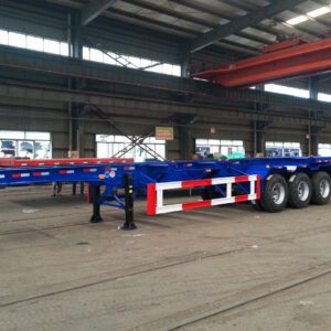 Container Skeleton Semi Trailer price-3