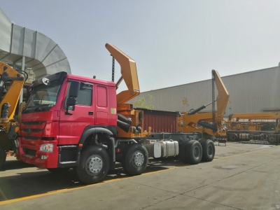 SINOHENG MQG37A side loading semi trailersready for delivery after production
